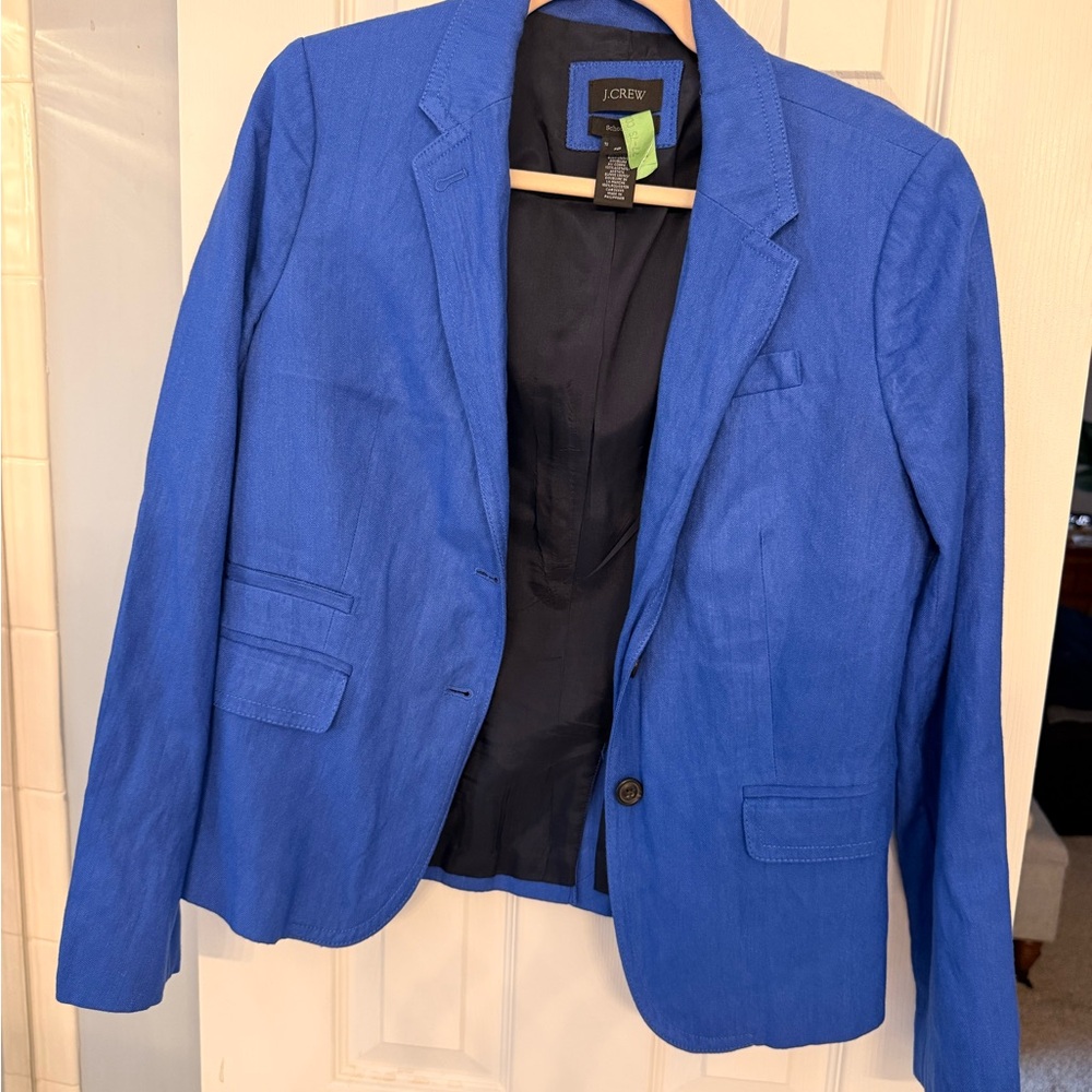 J. Crew Women's Bright Blue Blazer